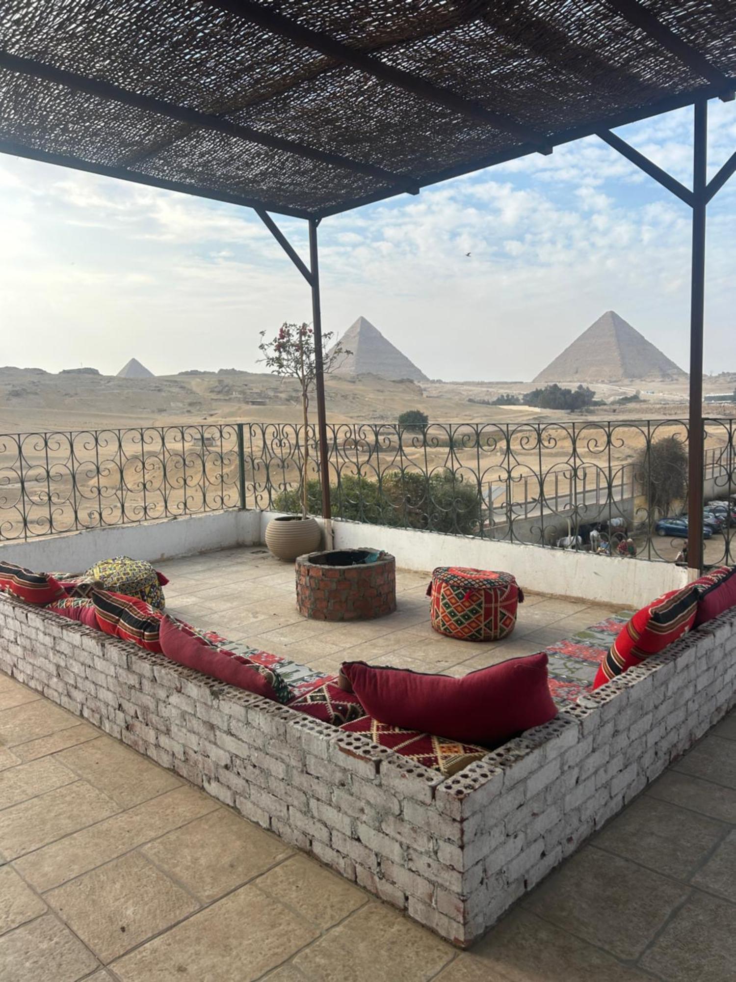 A In A Horse Farm With Pyramid View From Terraces Cairo